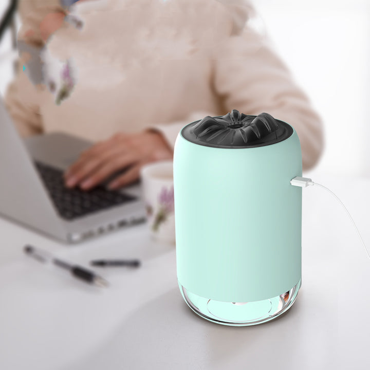 Mini vulkan diffuser med magisk lågeffekt för hem och bil