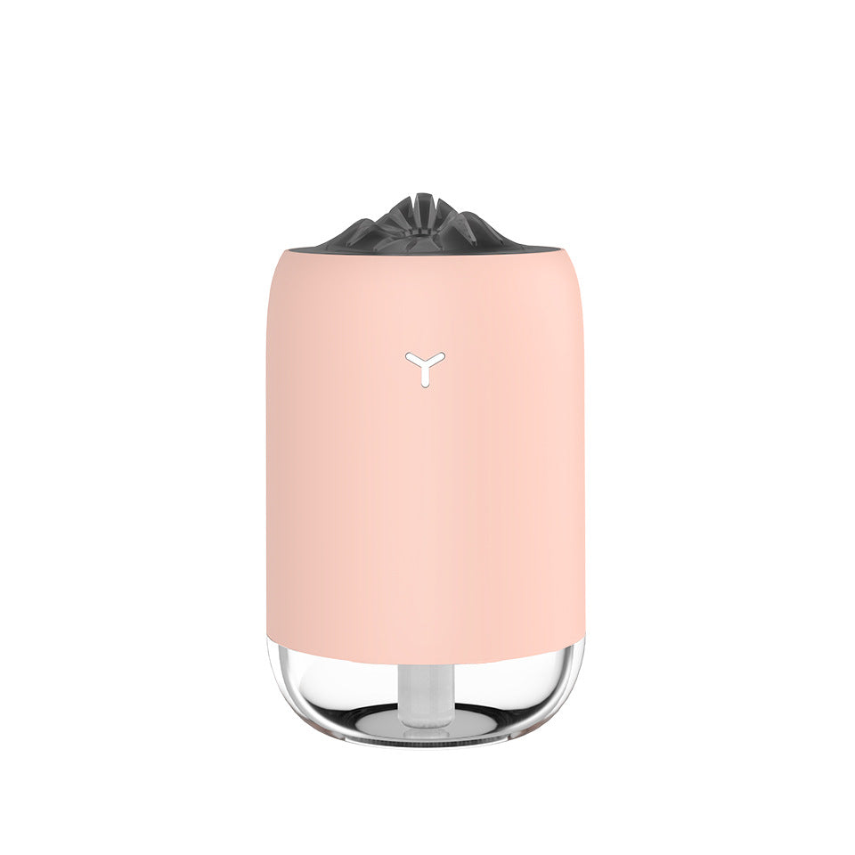 Mini vulkan diffuser med magisk lågeffekt för hem och bil