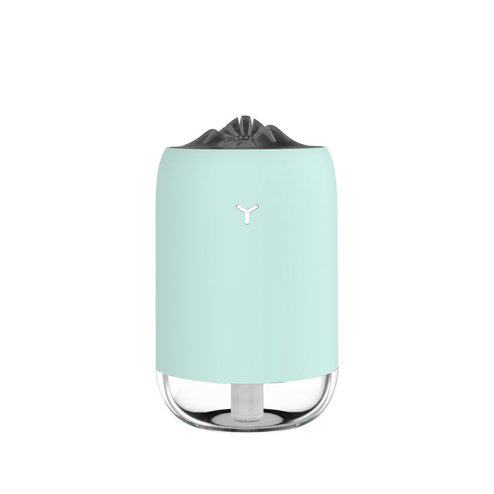 Mini vulkan diffuser med magisk lågeffekt för hem och bil