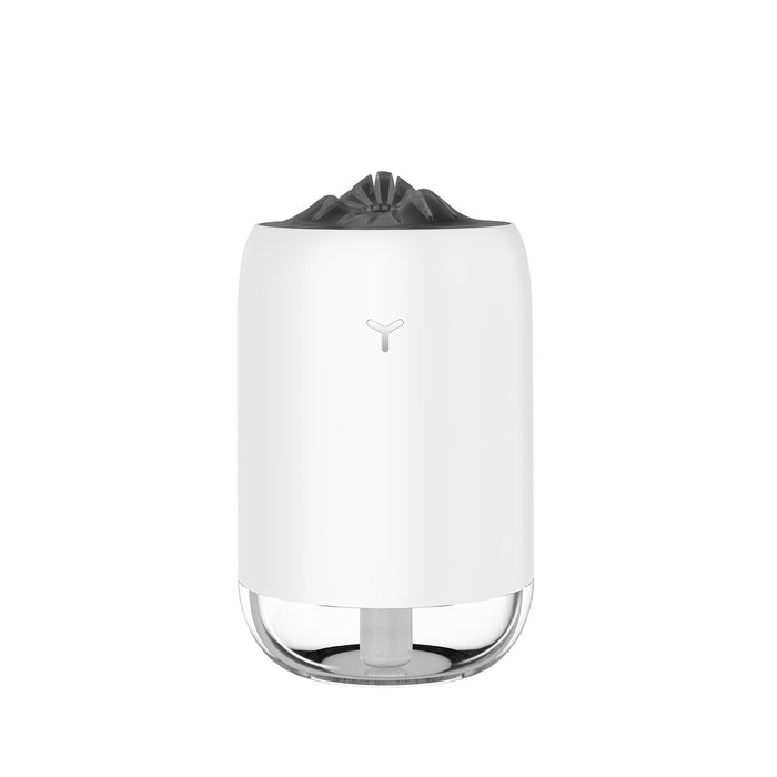 Värmekällan Aromdiffuser med flammeffekt och timer – liten luftfuktare med USB
