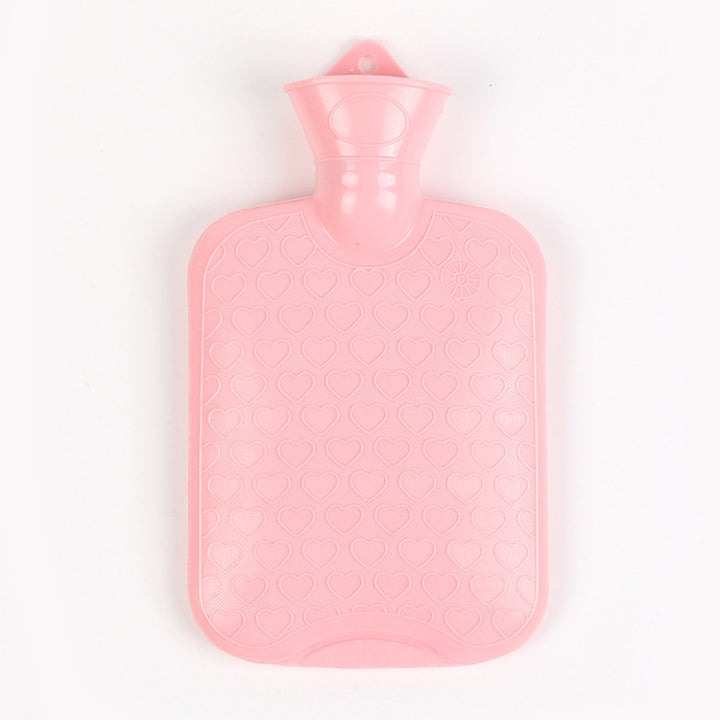 Värmeflaska 1–2 liter i tjock PVC med lock