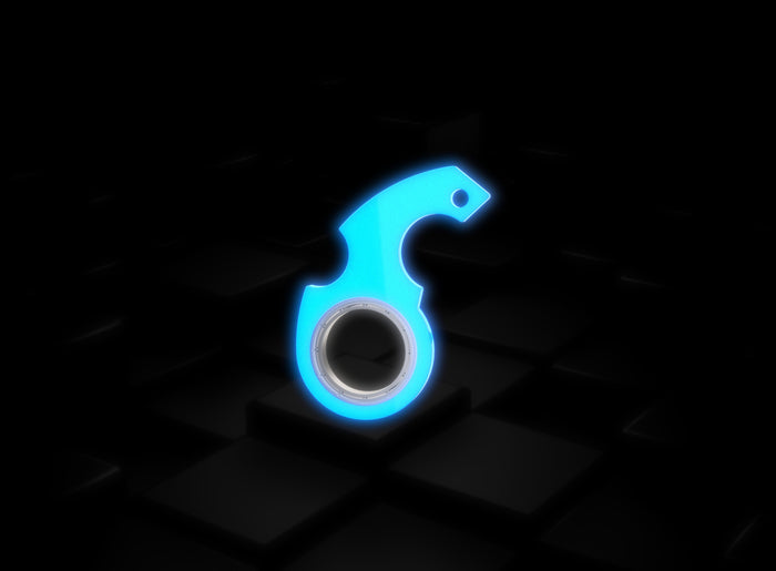 Värmekällan Fidget spinner-nyckelring med flasköppnare
