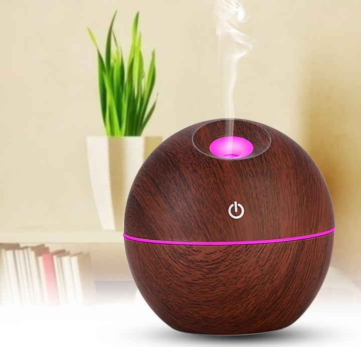 USB aroma diffuser med kall dimma för torr vinterluft