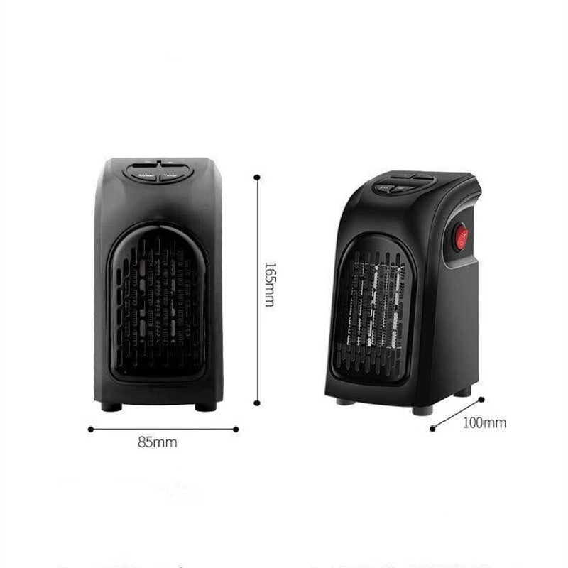 Mini elelement med flameffekt och tre lägen, 500 W