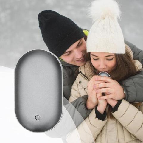 Värmekällan™ Uppladdningsbar handvärmare och powerbank 5200 mAh