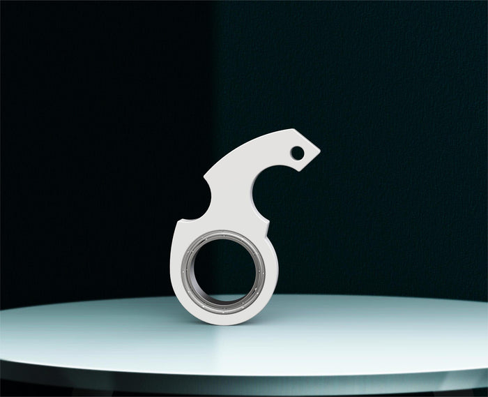 Värmekällan Fidget spinner-nyckelring med flasköppnare