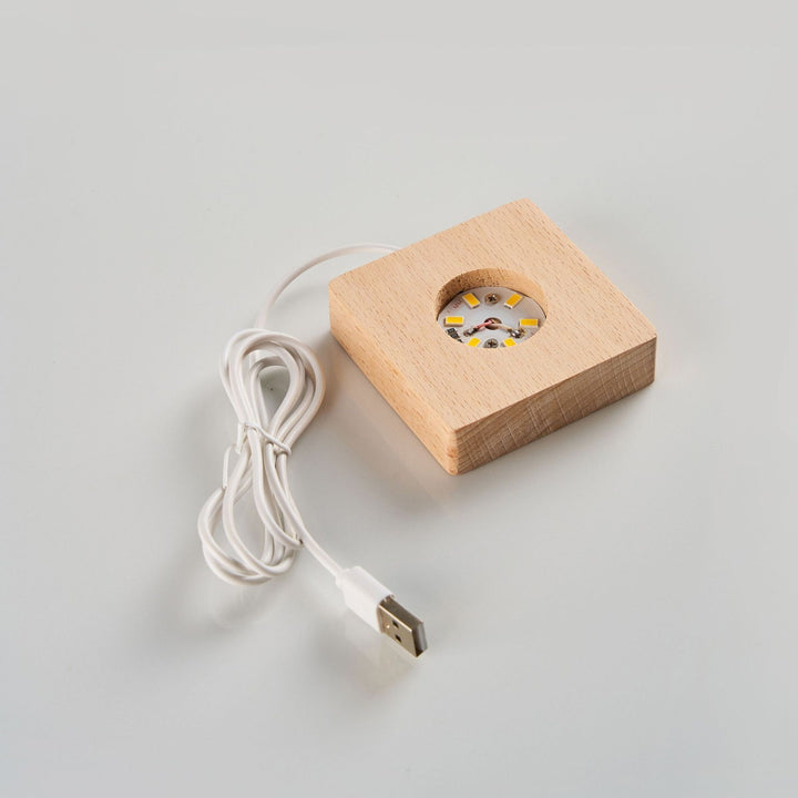 Kristallkula med 3D-motiv – 6 eller 8 cm, med eller utan fot