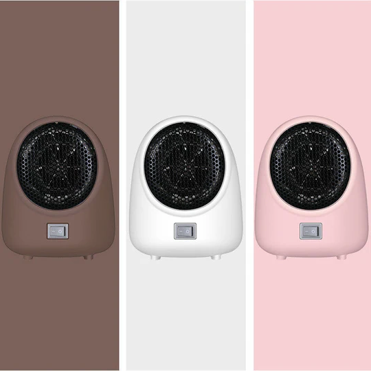 Värmekällan™ Minivärmare för hemmet 400 W i mjuka färger