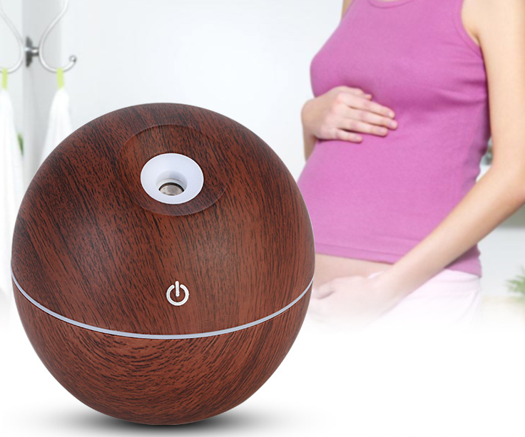 USB aroma diffuser med kall dimma för torr vinterluft