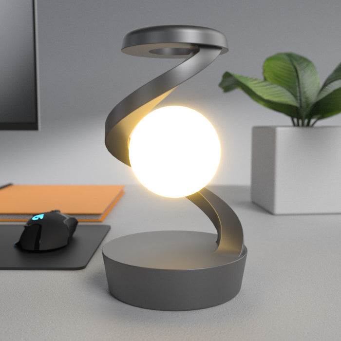 Värmekällan Bordslampa med roterande svävande måne