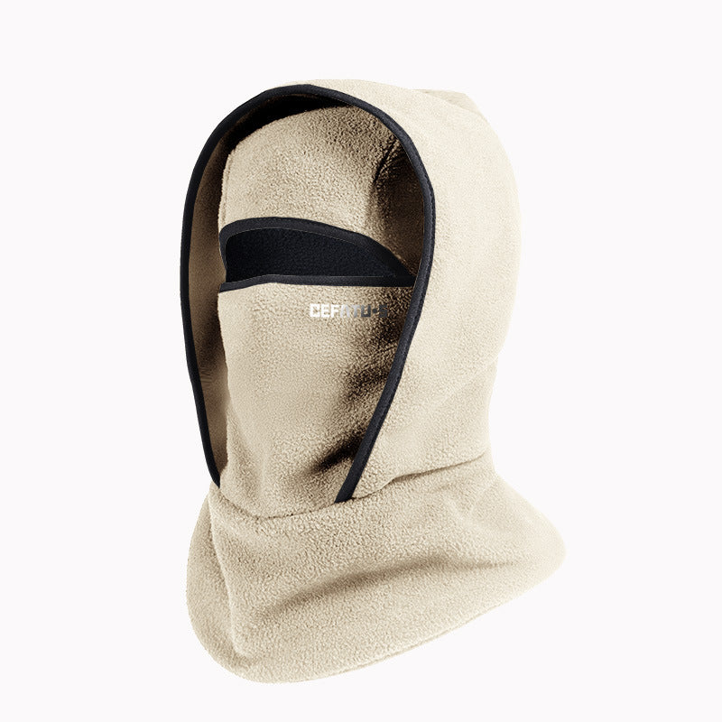 Balaklava i fleece med öppning för ögonen