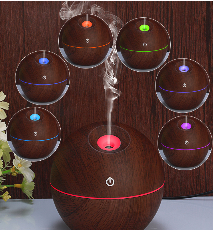 USB aroma diffuser med kall dimma för torr vinterluft