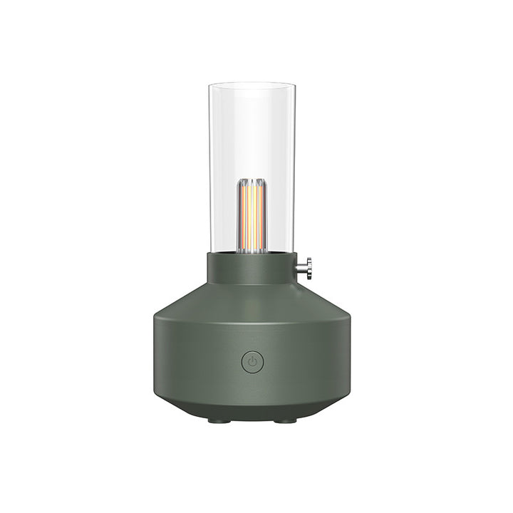 Retro aroma diffuser med glödtrådslampa som ljus utan bomull