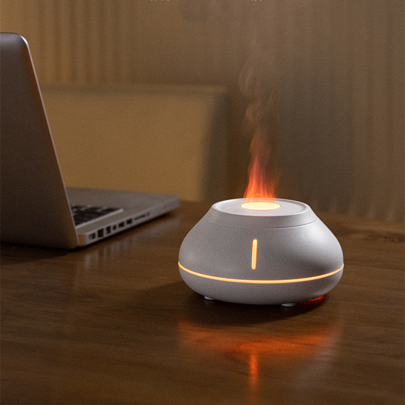 Vulkan diffuser med 130 ml, sju färger och 8 timmars drift