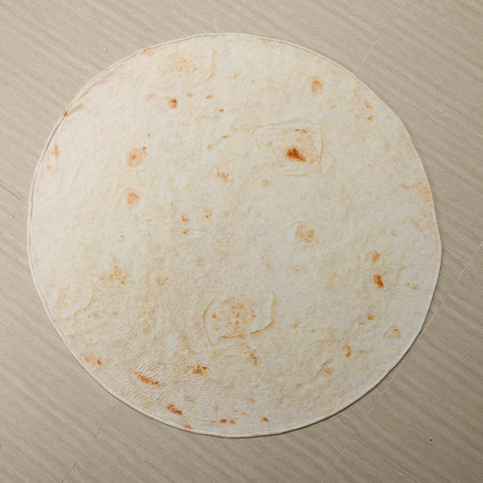 Värmekällan Tortillafilt i flanell, rund eller rektangulär