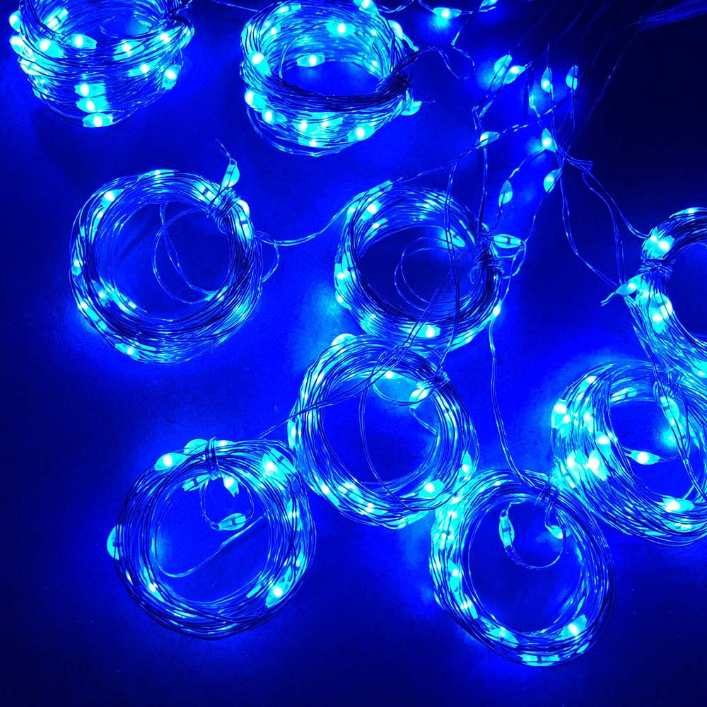 Ljusgardin med USB och fjärrkontroll – 300 LED och 8 ljuslägen