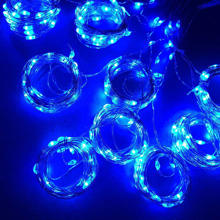 Värmekällan Ljusgardin med USB och fjärrkontroll – upp till 300 LED