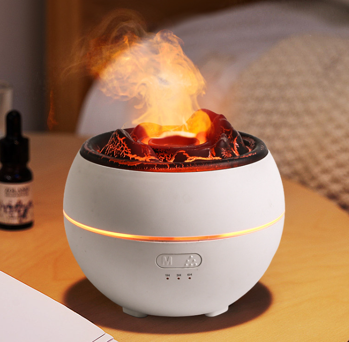 Vulkan diffuser 300 ml med timer och sprickmönster