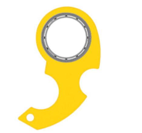 Värmekällan Fidget spinner-nyckelring med flasköppnare
