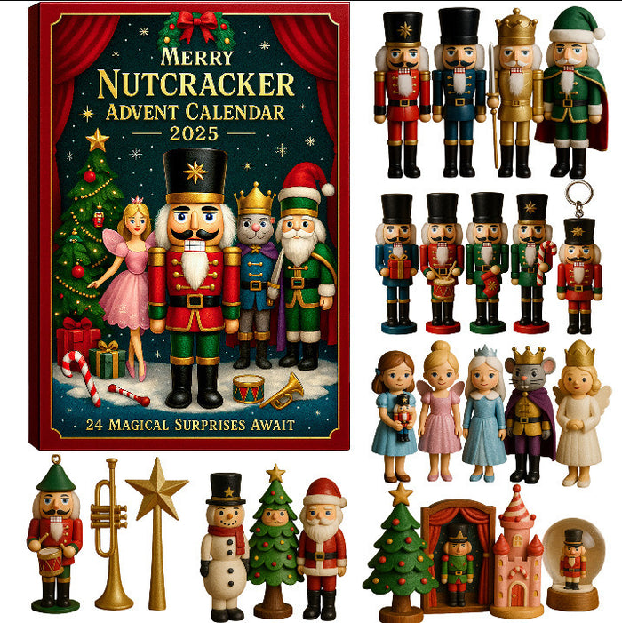 Värmekällan Adventskalender med 24 akrylhängen till granen