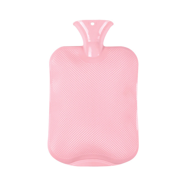 Värmeflaska 1–2 liter i tjock PVC med lock