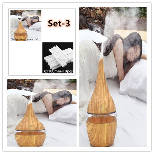 Värmekällan Aroma diffuser med LED-ljus – tyst ultraljud och fin dimma