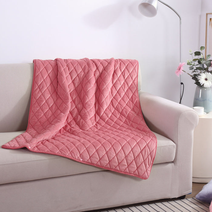 Värmekällan USB-värmefilt att bära – 100 x 140 cm, tre lägen och tvättbar