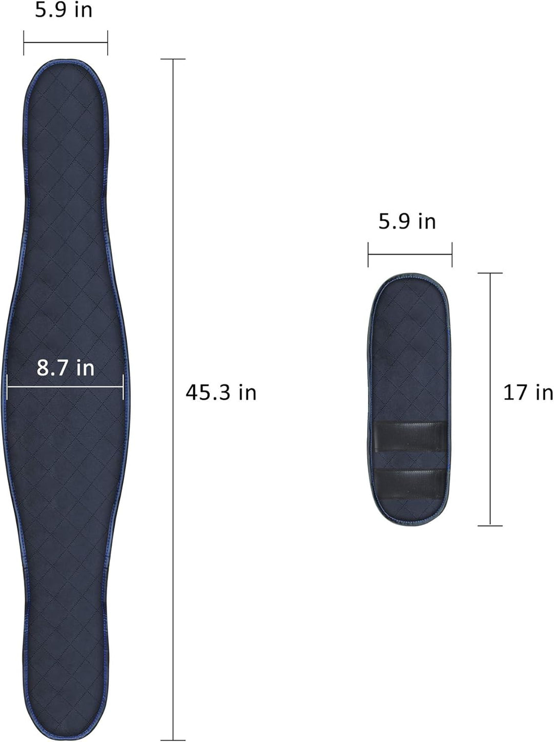 Värmekällan™ Värmebälte för rygg och mage med fyra vibrationsmotorer