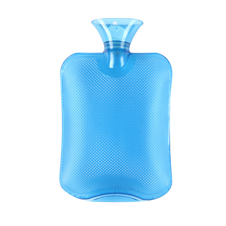 Värmeflaska 1–2 liter i tjock PVC med lock