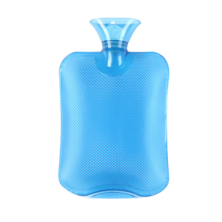 Värmeflaska 1–2 liter i tjock PVC med lock