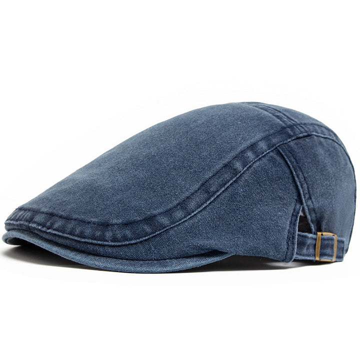 Sixpence i tvättad marinblå denim