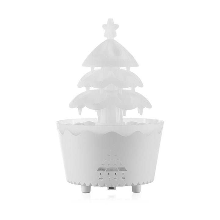 Tyst aroma diffuser för hemmet med färgglatt andningsljus