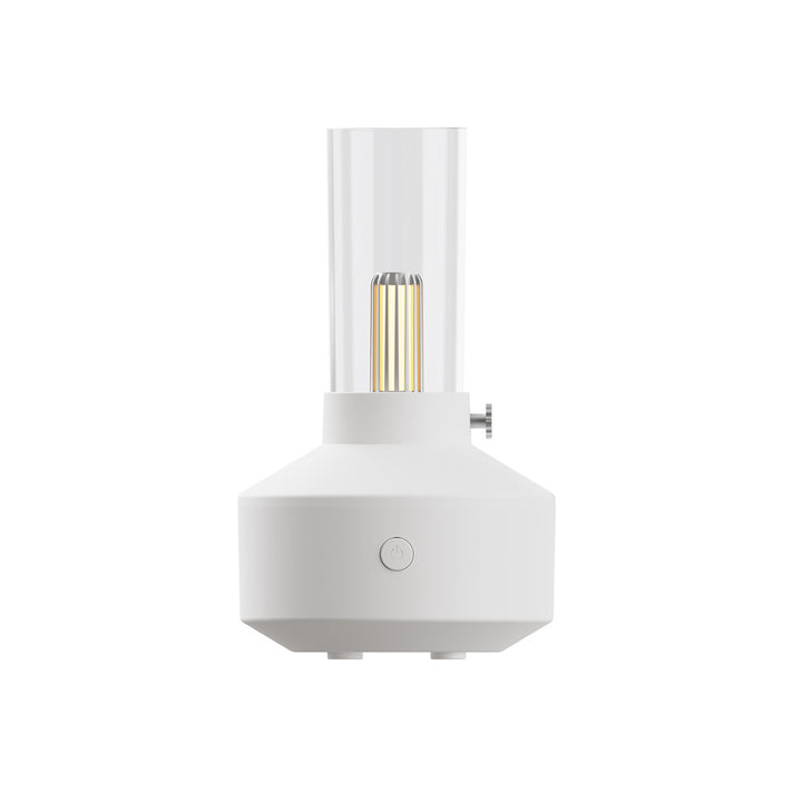 Retro aroma diffuser med glödtrådslampa som ljus utan bomull