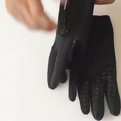 Värmekällan™ Vindtäta termohandskar med pekskärm och halkfri handflata