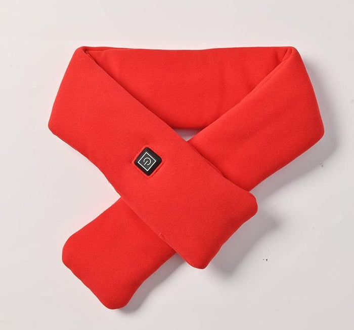 Värmekällan Eluppvärmd halsduk i minkfleece med tre lägen