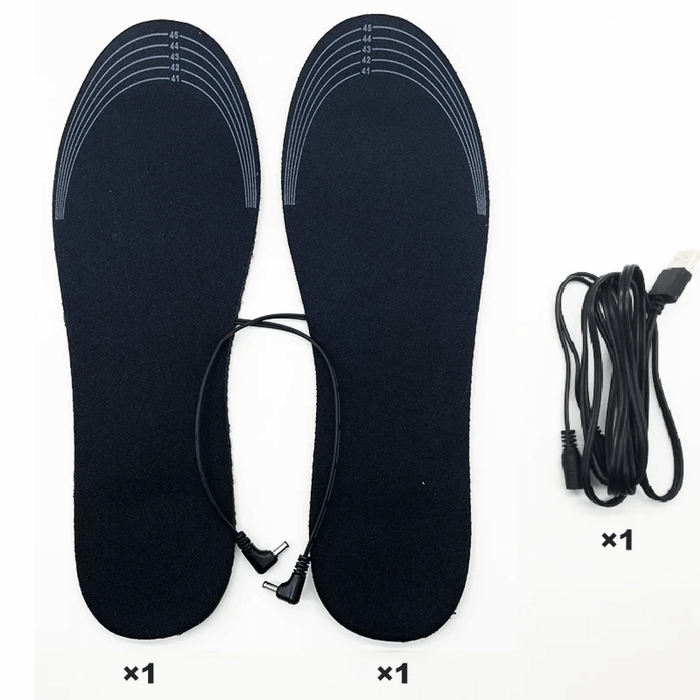 Värmekällan™ Uppladdningsbara värmesulor med termostat för kängor