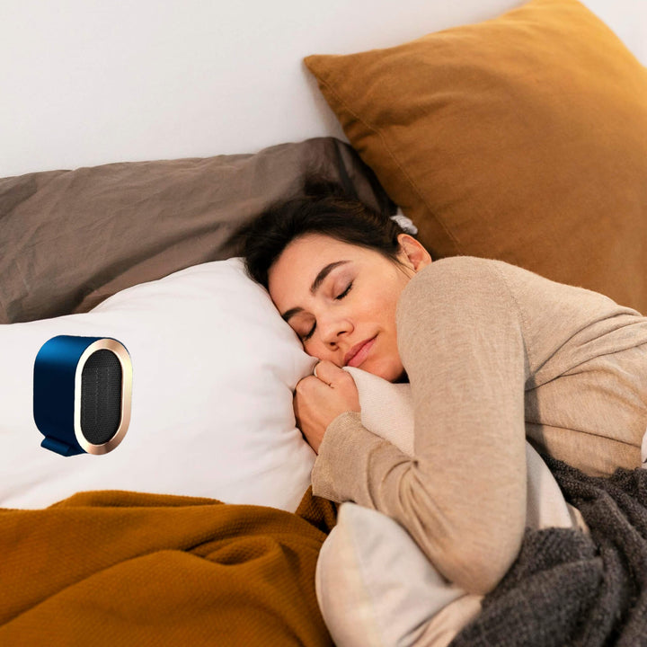 Värmekällan™ Keramisk värmefläkt med timer och tippskydd 1200W