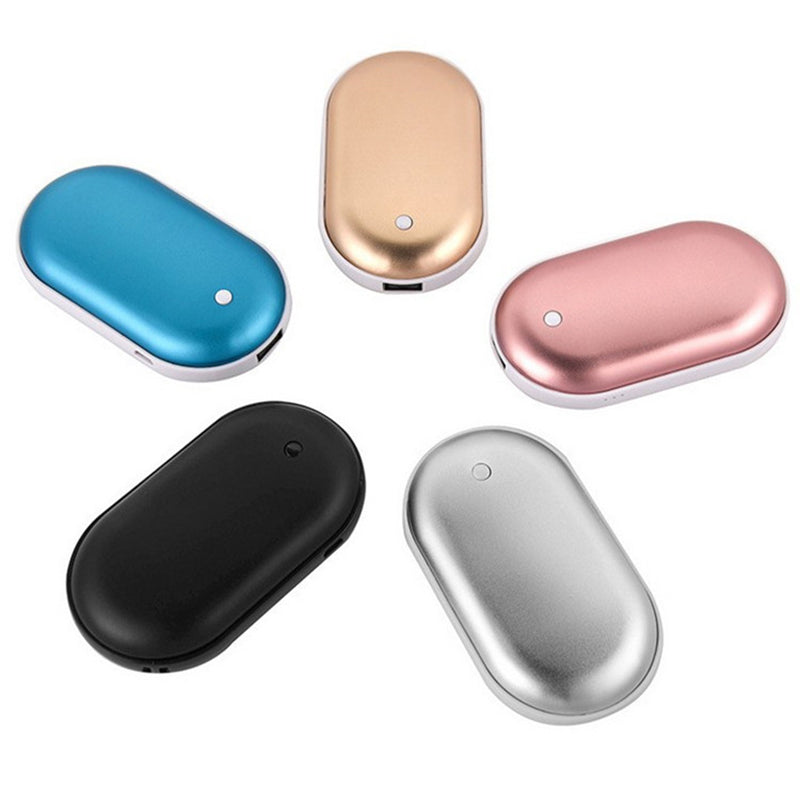Värmekällan™ Uppladdningsbar handvärmare och powerbank 5200 mAh
