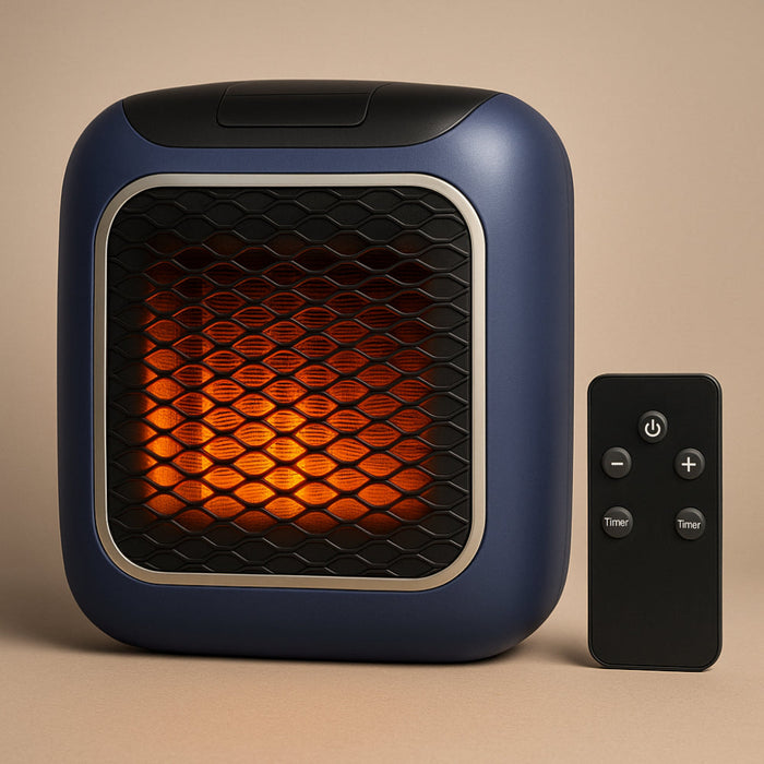 Värmekällan™ Keramisk väggvärmare med termostat 16–32 °C