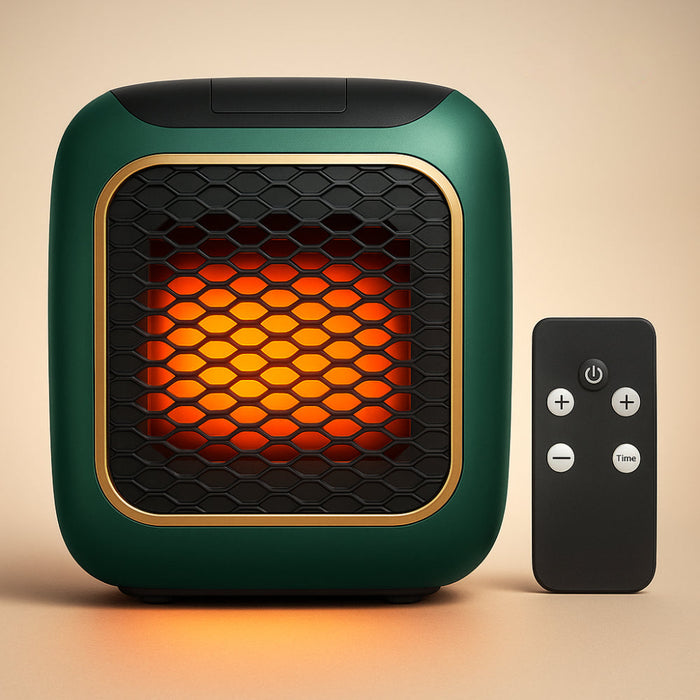 Värmekällan™ Keramisk väggvärmare med termostat 16–32 °C