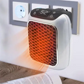 Värmekällan™ Kompakt keramisk värmare 800 W med timer, värmer 32,5 m²