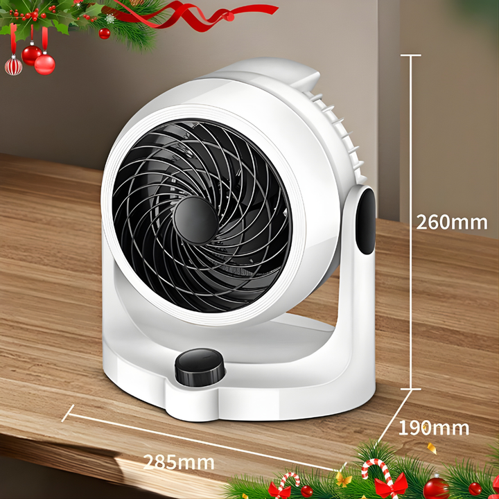 Värmekällan™ 2-i-1 värmefläkt och kylfläkt med tyst drift på 20 dB