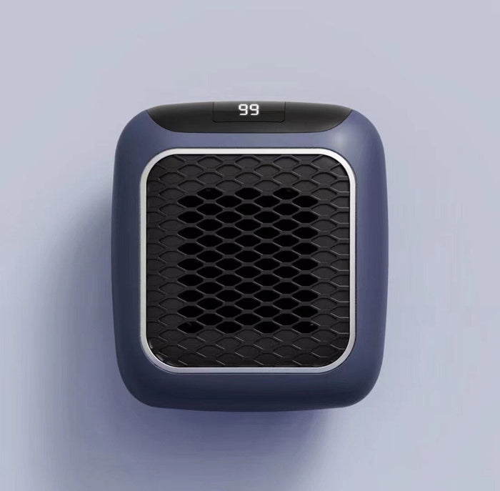 Värmekällan™ Väggmonterad mini-värmefläkt 800 W med LED-display
