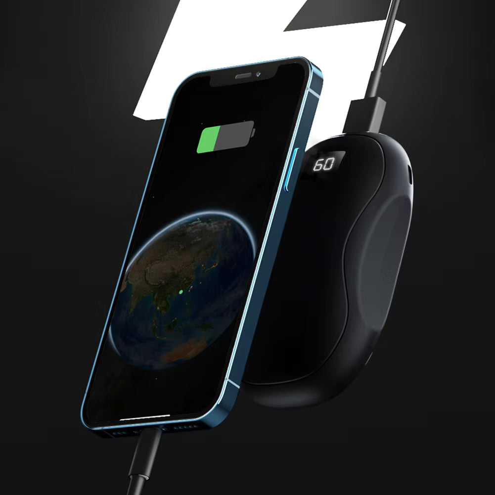 Värmekällan™ Handvärmare och powerbank 3500 mAh med digital display