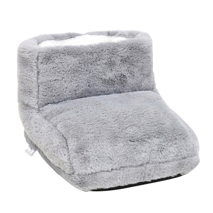 Värmekällan™ Trådlös uppladdningsbar fotvärmare i mjuk fleece