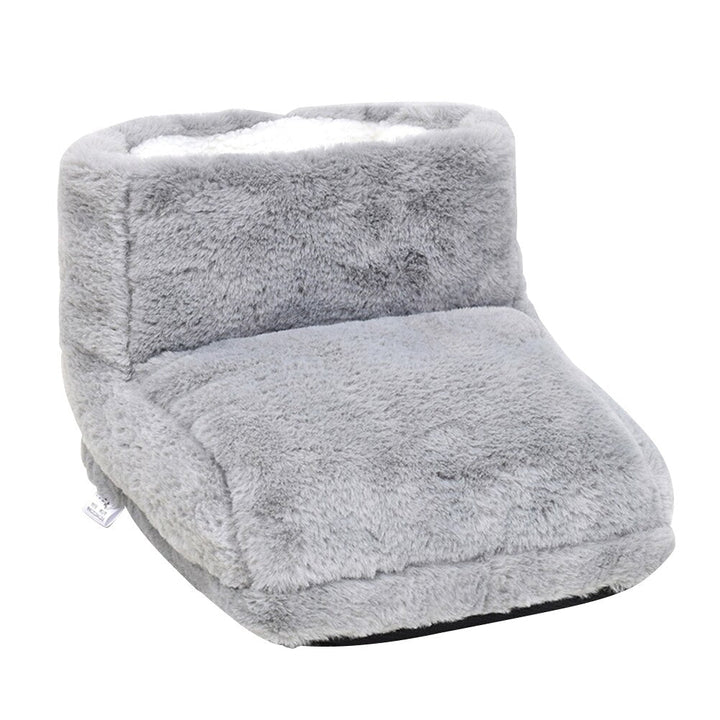 Värmekällan™ Trådlös uppladdningsbar fotvärmare i mjuk fleece