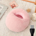 Värmekällan™ USB-fotvärmare i fluffig fleece med snabb värme