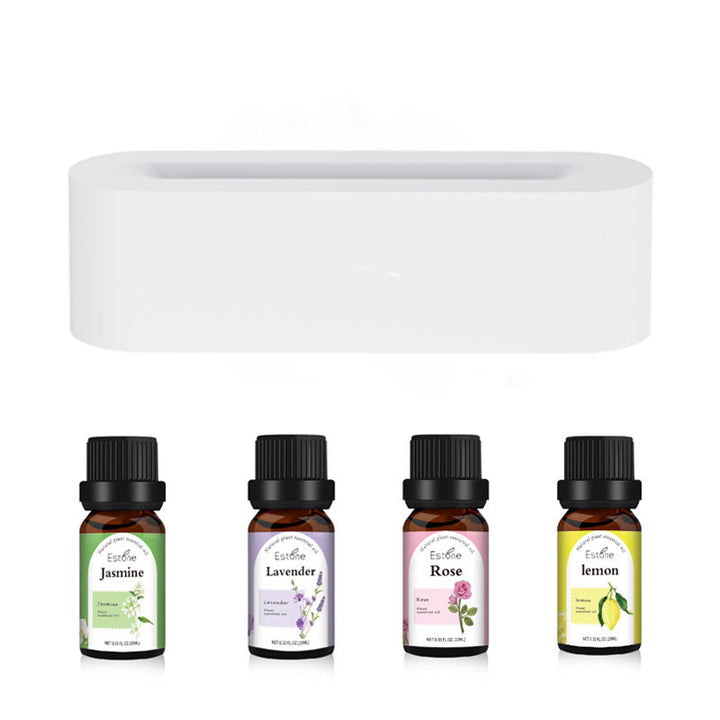 Vulkan diffuser med sju färger och 10 ml eterisk olja