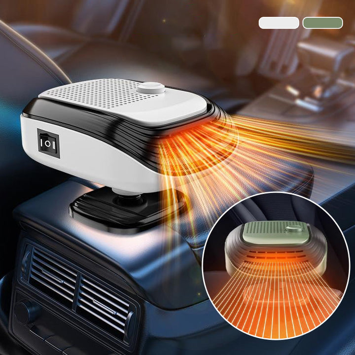 Värmekällan™ Kompakt bilvärmare med 360° vridning och snabb värme