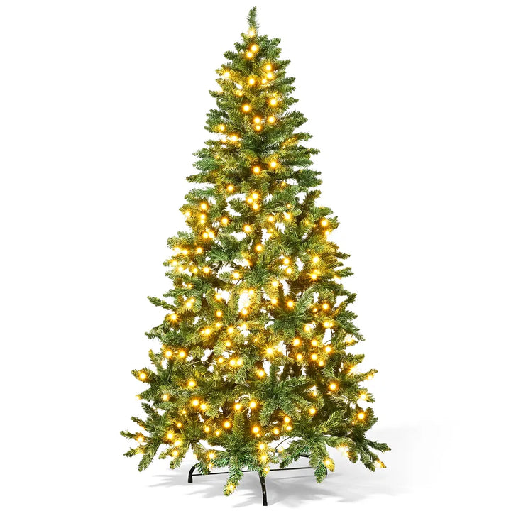 Halv julgran med platt baksida